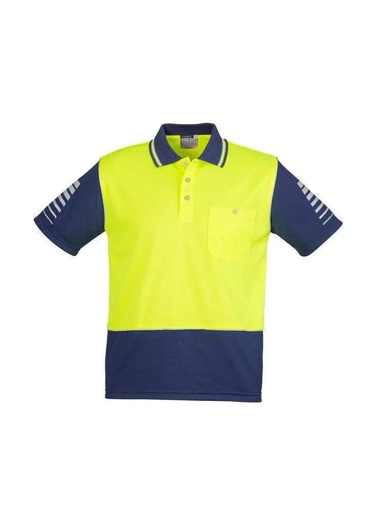 SYZMIK Men’s Hi Vis Zone Polo ZH236 Metro Workwear.